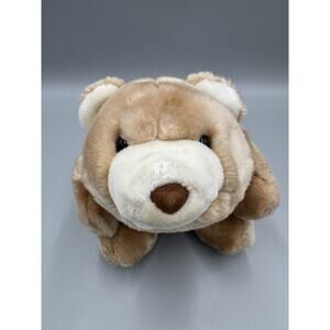 Gund Brown Bear Tan Soft Plush 9” Stuffed Animal Sitting